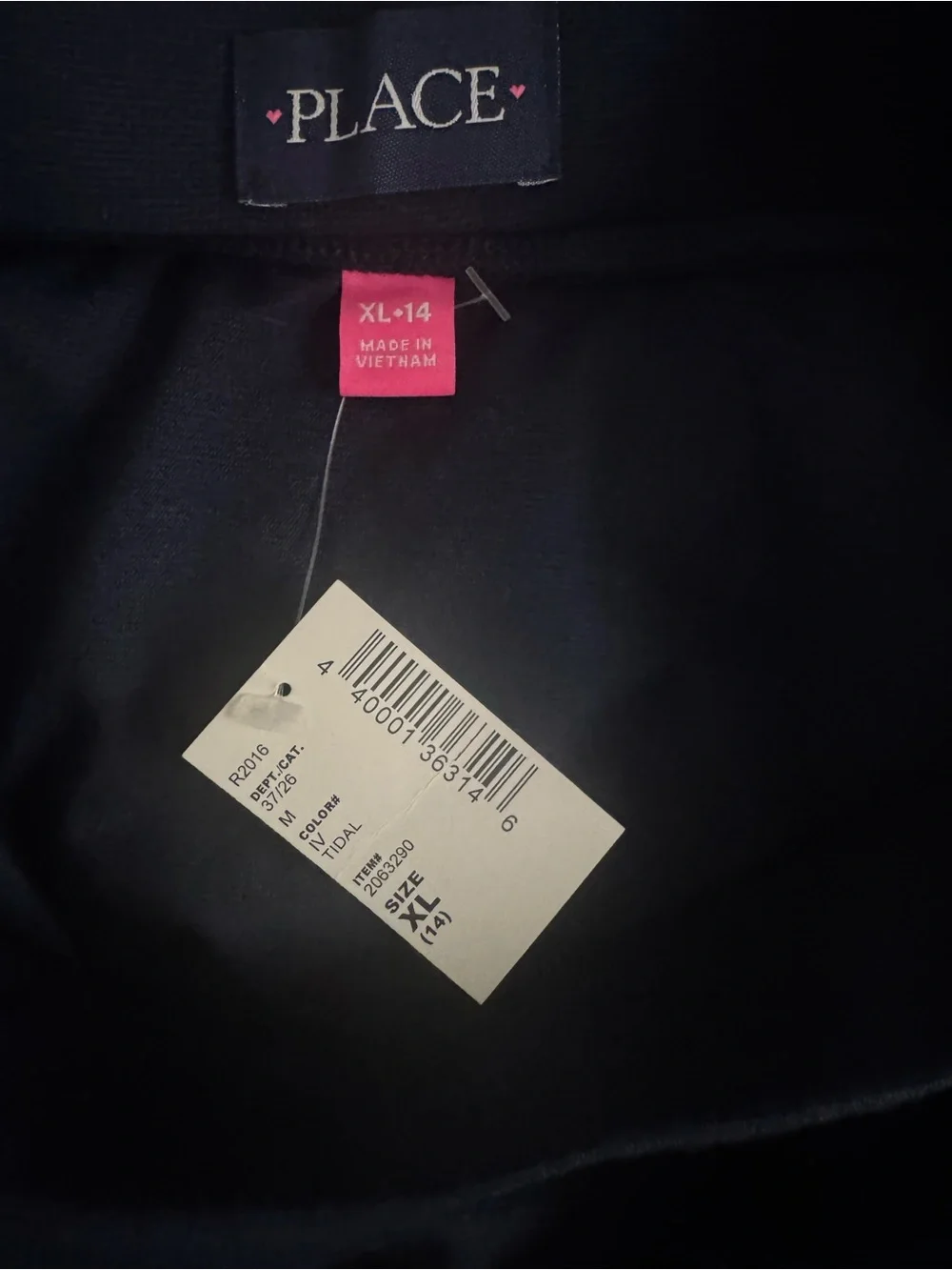 The‎ Children's Place Navy Blue Mini Skirt Girls XL 14 NWT School Casual Preppy